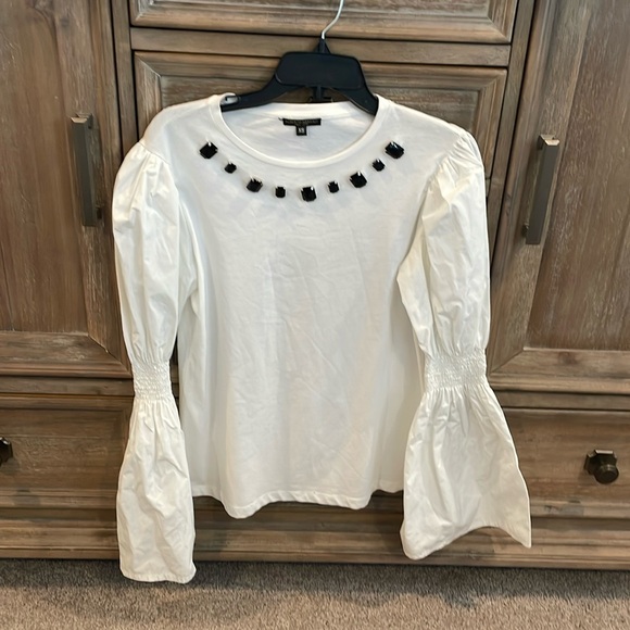 Alberto Makali Tops - Alberto Malaki Women’s Size XS‎ Puffed Sleeve Blouse
